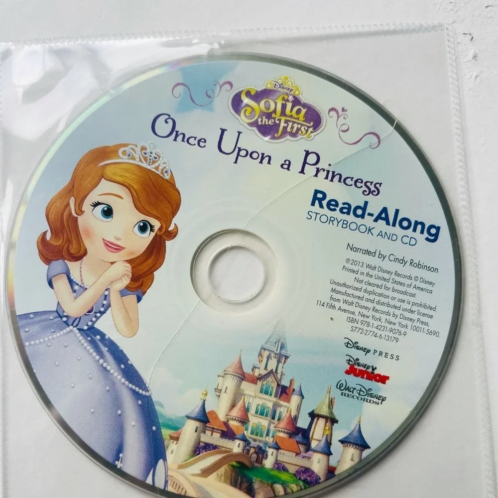 Sofia the First Read-Along Storybook: Once Upon a Princess